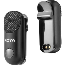 Boya Mikrofon Transformator, USB-C, 3,5 mm, svart