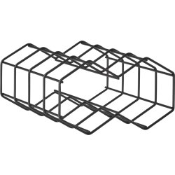 Zone Rocks Vinställ Modul, 2 platser, svart