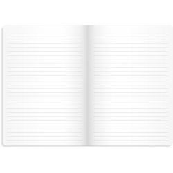 Burde Anteckning | 14x21 cm | 2-pk | Green&Pattern