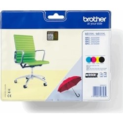 Brother LC229XLVALBP Bläckpatroner, flerpack, 6k