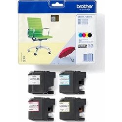 Brother LC229XLVALBP Bläckpatroner, flerpack, 6k