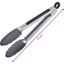 Westmark kökstång med lås, 27 cm, stål/silikon