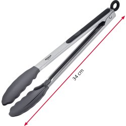 Westmark kökstång med lås, 34 cm, stål/silikon