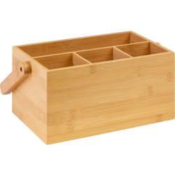 Westmark Bestickhållare 4 fack, bambu