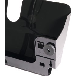 Durable FP Broschyrhållare 2xA4 Magnetisk | Svart