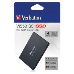 Verbatim Vi550 S3 SSD hårddisk 2.5” 7mm 4TB