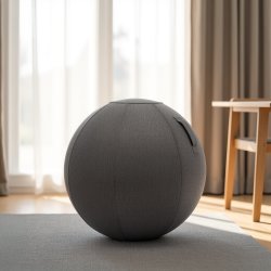 Lux balansboll 65 cm, Grå