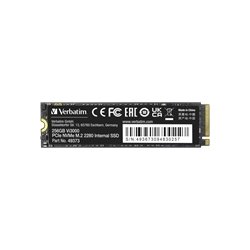 Verbatim Vi3000 Intern SSD-hårddisk, 256GB