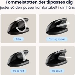 Contour Unimouse, vänster hand, trådlös
