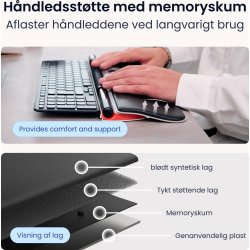 Contour Wrist rest till Balance Keyboard