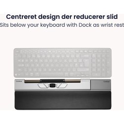 Contour RollerMouse Go med RollerMouse Go Dock