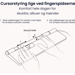 Contour RollerMouse Pro Wired Extended WR | Grå