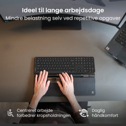 Contour RollerMouse Pro Trådlös Extended WR, läder