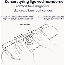 Contour RollerMouse Red, Trådbunden