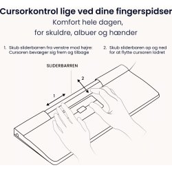 Contour SliderMouse Pro Wired Extended WR, läder