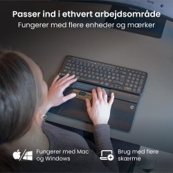 Contour SliderMouse Pro Trådlös Regular WR, läder