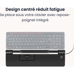 Contour SliderMouse Pro Wired Slim WR | Ljusgrå