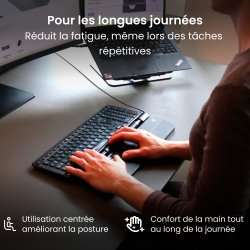 Contour SliderMouse Pro Wired Slim WR | Ljusgrå