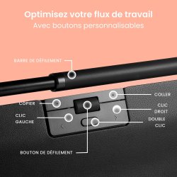 Contour SliderMouse Pro Wired Slim WR, veganläder