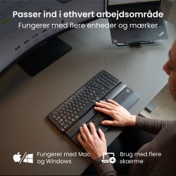Contour SliderMouse Pro Trådlös Slim WR, läder