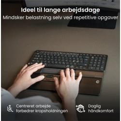 Contour SliderMouse Pro Trådlös Slim WR, läder