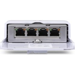 Ubiquiti NanoSwitch, 4-port, vit
