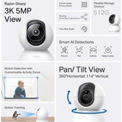 TP-LINK Tapo C230 AI inomhusövervakningskamera