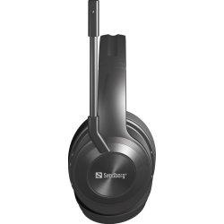 Sandberg Bluetooth ANC+ENC Pro headset, svart