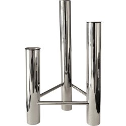 Kay Bojesen Vista Vas och Ljusstake, matt stål