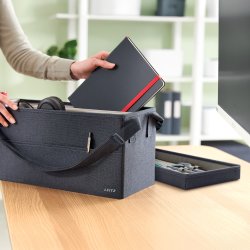 Leitz Hot Desking Arbetspåse i tyg m. lock