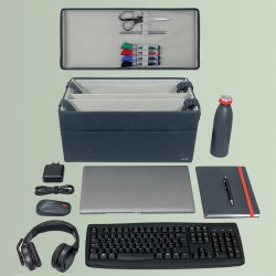 Leitz Hot Desking Arbetspåse i tyg m. lock