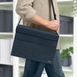 Leitz Kompakt Arbetsväska i tyg med lock