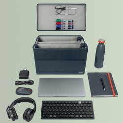 Leitz Kompakt Arbetsväska i tyg med lock