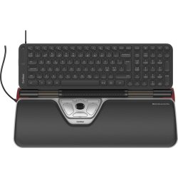 RollerMouse Red Plus + Balance Mid Keyboard, kabel