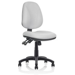 Deluxe kontorsstol, grå