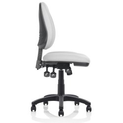 Deluxe kontorsstol, grå