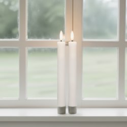 Fjord Denmark LED Kronljus 2 st., vit