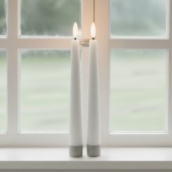 Fjord Denmark LED Ljus, 2 st., vit