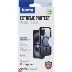 Hama Mobilfodral Protect iPhone 17 MagCase, Svart
