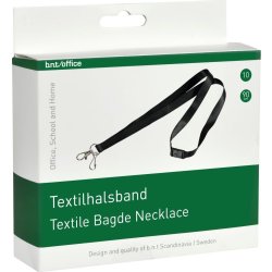 Office halsband | Svart | 10 st.