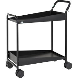 Rullbord Elegance 866x503x980 mm 150 kg Svart