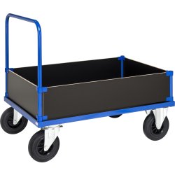 Flexi 330 4 låga sidor, 120x80x26, blålackerat stå