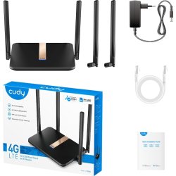 CUDY 4G Router LT500D, WF5, AC1200