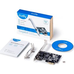 CUDY Adapter PCI-E PE10, Gigabit 1P