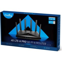 CUDY 4G Router LT18, WF6, Gigabit, 2x SIM