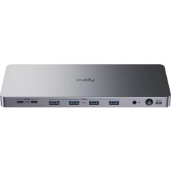 CUDY Dockningsstation CS700 10Gbps USB-C Dual 4K