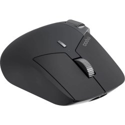 RAPOO Mus, MT760L, Trådlös, Multi-Mode, Mörkgrå