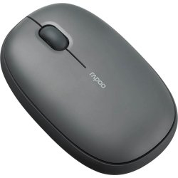RAPOO Mus M660 tyst, Trådlös, Multi-Mode, Grå