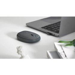 RAPOO Mus M660 tyst, Trådlös, Multi-Mode, Grå