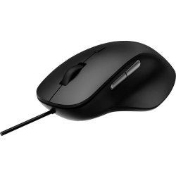 RAPOO Mus N500 Tyst, USB-kabelbunden, Optisk svart